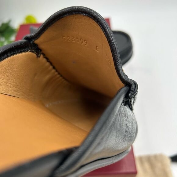 Men’s Gucci horse bit Roos  slip on loafers size 8, made in Italy